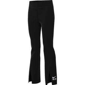 Nike Meisjesbroek G NSW Air Hr Tght Flare, zwart/wit, FN8623-010, XS