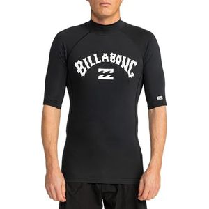 Billabong Lycra met korte mouwen, Zwart, L