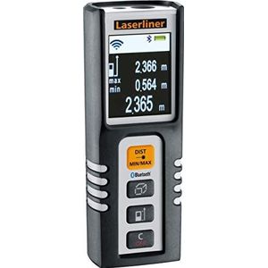 LASERLINER - LaserRange-Master i5 - Afstandsmeter - Nauwkeurige metingen - Lengtes, oppervlakken en volumes - Kleurenscherm - Bereik 25m - Gebruiksvriendelijk - Bescherming buitenshuis