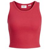 JJXX - JXFALLON - Crop Top - Framboos - Mouwloos - Slanke Pasvorm