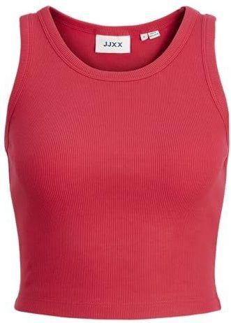 JJXX - JXFALLON - Crop Top - Framboos - Mouwloos - Slanke Pasvorm