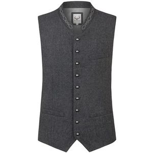 Stockerpoint Devito Klederdrachtvest voor heren, grijs, 46