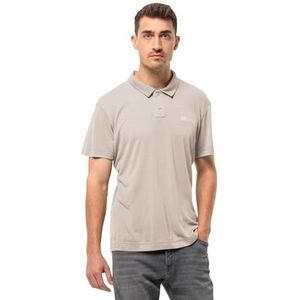 Jack Wolfskin - Pikeh - Poloshirt - Grijs - 100% Polyester