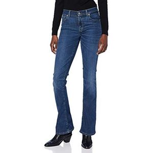 7 For All Mankind Bootcut Jeans voor dames, blauw (mid blue), 29