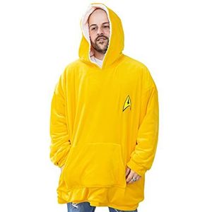Star Trek UXSTLOGSP001 sweatshirt met capuchon, geel, eenheidsmaat