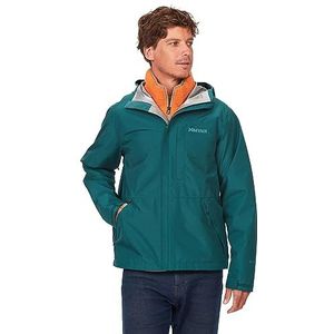 Marmot Men's Minimalist GORE-TEX Jacket, Waterproof Jacket, Lightweight Rain Jacket, Windproof Raincoat, Breathable Windbreaker, Ideal for Running and Hiking, Dark Jungle, S