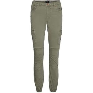 Vero Moda Vmivy Mr Enkle Cargo Jeans Color Noos Jeans dames, Ivy Green, XS / 34L