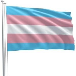 Mister B. 834205 - Transgender Pride-vlag / vlag - 90 x 150 cm