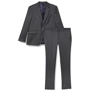 HACKETT LONDON Heren PLAIN WOOL TWILL B CC Business Suit Jacket, 925MIDDLE Grijs, 36