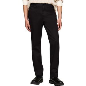 Tommy Hilfiger Chino voor heren, Zwart (zwart), 35W / 36L