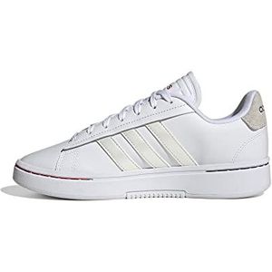 adidas Grand Court Alpha, damessneakers, Ftwr White Zero Met Ftwr White, 40 EU