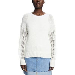 ESPRIT Dames 033EE1I304 trui, 110/OFF wit, XL, 110, gebroken wit., XL