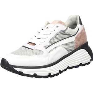 HIP Shoe Style for Women HIP Donna D1183 Sneakers voor dames, wit, 38 EU