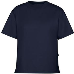 trigema T-shirt van katoen, Donkerblauw, S