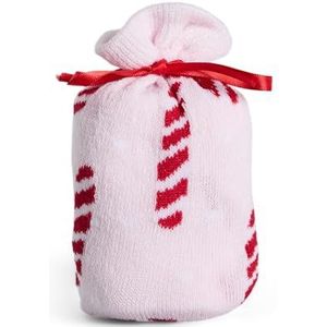 PIECES Pcjingle Xmas Glitter Present Sokken Bc, Roze A-Boo, One size