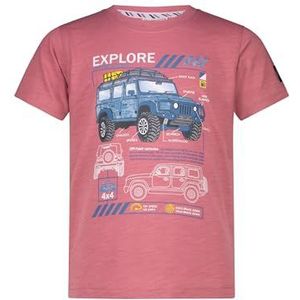 Jeep Explorer T-shirt voor jongens, terracotta, 92-98