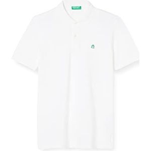 United Colors of Benetton Poloshirt voor heren, Optisch wit 101, XL