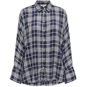 Onlgrace Lira Life Ls Check Shirt WVN, Naval Academy, 3XL