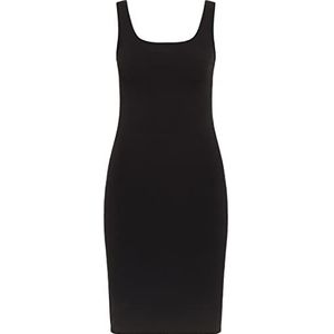 dedica Dames etui-jurk jurk, zwart, S
