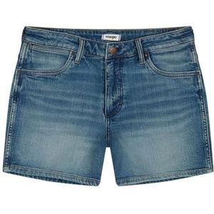 Wrangler Boyfriend Shorts voor dames, Shoreline, 31W