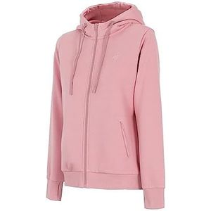 4F H4Z22-BLD353 sweatshirt, lichtroze, S voor dames, Lichtroze., S