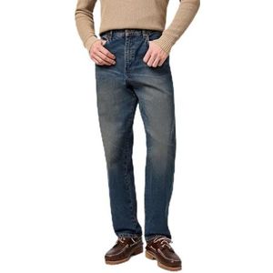 Wrangler Heren jeans Frontier, Relaxed Straight Fit, rechte pijpen, Sunlight Indigo, 29W / 32L