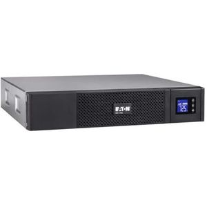 Eaton 5SC 1000 IEC UPS Rack 2U - Line-interactive ononderbroken stroomvoorziening - 5SC1000IR - 1000VA (8 uitgangen IEC-C13 10A, shutdown software, AVR spanningsregelaar, incl. USB-kabel) - zwart
