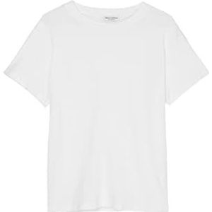 Marc O'Polo Dames T-shirt B01210051117, wit, L