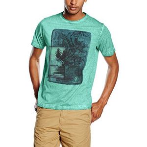 LERROS T-shirt voor heren met ronde hals, groen (mint 626), XXL