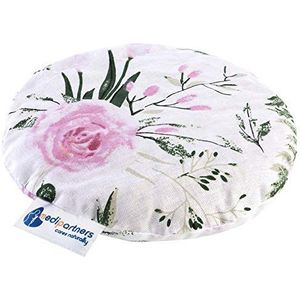Kersenpitkussen Warmtekussen voor Baby's 180g Ronde 15cm Eco Natuur 100% Katoen Medi Partners Warmte + koude Massage therapie