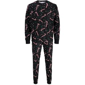JACK & JONES Jactristan Printed Lounge Set W, zwart, XXL
