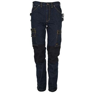 Planam DDHODB052 Dark Denim broek, Dark Blue Raw, maat 52