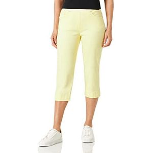 Raphaela by Brax Pamina Light Denim Modieuze caprijeans voor dames, lemon, 32W x 30L