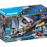 PLAYMOBIL Pirates Zeilschip van de soldaten - 70412