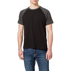 Build Your Brand Heren Raglan Contrast Tee T-shirt