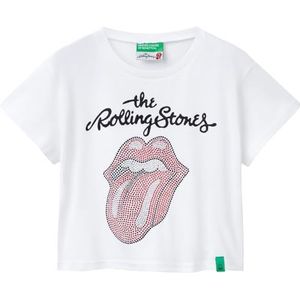 United Colors of Benetton T-shirt, Wit, 130