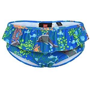LEGO Girl's Mädchen Badehose Bikini Unterteil UPF 50+ Sonnenschutz LWAda 301 Zwembroek, 557 Blauw, 128