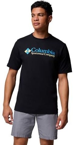 Columbia - CSC BASIC LOGO - T-shirt - Zwart - Korte Mouwen