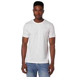 Urban Classics Basic T-shirt voor heren, 1 stuk, Wit., XL