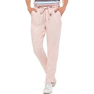 GINA LAURA Damesbroek, hoge taille, conische snit, comfortabele tailleband 725033, Parelroze, 42