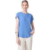 Street One - Studio - Shirt - Blauw - Katoen-Modaalmix