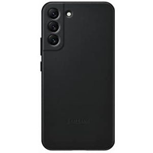 Samsung Officiële S22+ Leren Cover Zwart