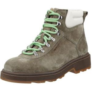 GANT Footwear WOOTLYNNE enkellaarzen voor dames, donker taupe, 37 EU, Dark Taupe, 37 EU