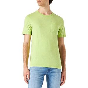 camel active Heren T-shirt, lime green, 5XL