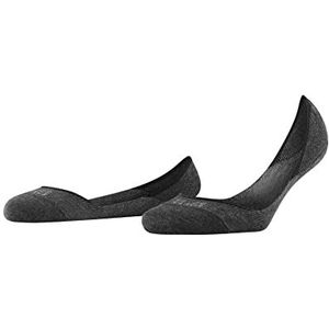 FALKE Dames Liner sokken Step Medium Cut W IN Katoen Onzichtbar eenkleurig 1 Paar, Zwart (Black 3009), 35-36