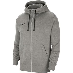 Nike Heren Sweater Met Capuchon M Nk Flc Park20 Fz Hoodie, Donkergrijs Heather/Zwart/Zwart., CW6887-063, 2XL