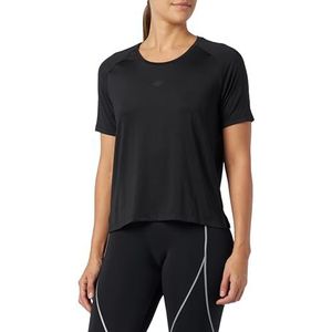 4F T-Shirt FNK F428 Deep Black Dames XS, Diepzwart, XS