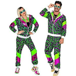 80'S PARTY ANIMAL SHELL SUIT (jas, broek) - (XXL)