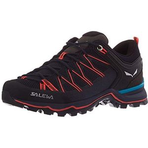 Salewa Dames WS Mountain Trainer Lite trekking- en wandelschoenen, Premium Navy/Fluo Coral, 38 EU