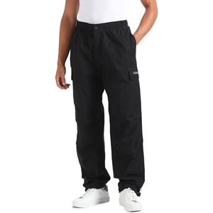 Calvin Klein Jeans Heren Essential Regular Cargo Pant Geweven, zwart., S